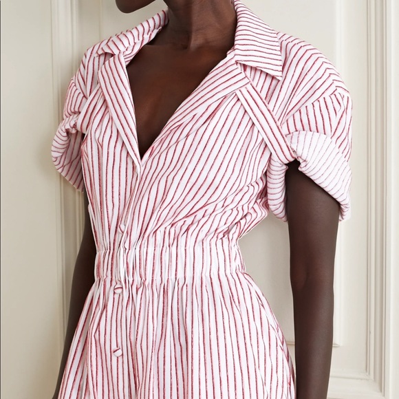 Rosie Assoulin By Any Other Name shirred waist tea dress - Picture 2 of 10